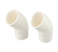 Kit de repuesto de 2 piezas de codo de 45 grados para limpiadores de piscinas para W70244 se adapta a Zodiac y para sistemas Baracuda para una mejor maniobrabilidad y eficiencia de limpieza