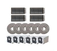 Kit de repuesto de 4 filtros, 6 trapeadores, 6 bolsas de polvo, diseñado para Dreame X50s Pro Master Robot Vacuum y 10 10 modelos Ultra