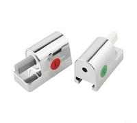 Kit de repuesto de bisagra de cierre suave para asientos de inodoro fijos con fuerte resistencia a la erosión e instalación simple utilizando agujeros existentes