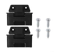 Kit de repuesto de bisagras de refrigeración para Igloo 25QT, 52QT, 72QT, bisagras de plástico BMX con tornillos de metal, piezas de actualización negras fáciles de instalar, paquete de 2 o 4 para