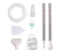 Kit de repuesto de bolígrafos Gem Art | Suministros ergonómicos para manualidades con empuñaduras antideslizantes, herramientas de arte con gemas, para niños, principiantes, manualidades, hogar, escue