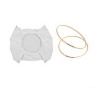 Kit de repuesto de bolsa de filtro de limpieza de piscina para Aquabot A8111PK A3302PK, incluye 2 correas de transmisión de goma, malla ajustada, limpieza eficiente de spa, juego de mantenimiento