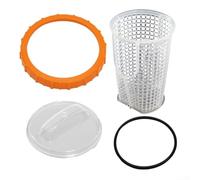 Kit de repuesto de bomba de filtro de arena con tapa P07019, cesta P6562, tuerca P07018 y junta para modelos Intex 58486 58497 58499