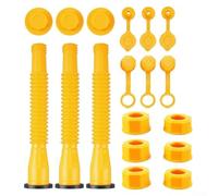 Kit de repuesto de boquilla de gas con tuerca hexagonal que funciona para la mayoría de contenedores de combustible estándar con fácil instalación