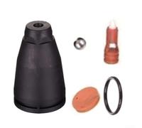 Kit de repuesto de boquilla giratoria de turbina, compatible con lavadoras de alta presión K2 K3 K4 K5, cabezal de pulverización de limpieza profesional con conector de latón para limpieza profunda