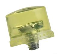 Kit de repuesto de cabeza de martillo de goma, 4 piezas, 25 mm, 30 mm, 35 mm, 40 mm, cabeza redonda, accesorios de mazo de goma antideslizante flexible para reparación de abolladuras y uso general (30