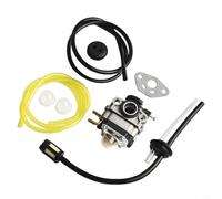 Kit de repuesto de carburador para cortacésped Mitox MI1E34F.1.2, 261L, 281MT, 28MT, 271MT, 27MT, 171M - Construcción de acero con junta, para cebador bu