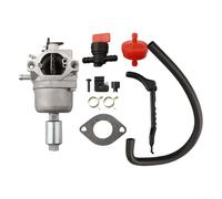 Kit de repuesto de carburador para cortacésped Troy-Bilt de 42 pulgadas, compatible con 17.5 I/C para motor OHV, acero para montaje de carbohidratos para un flujo de combustible suave