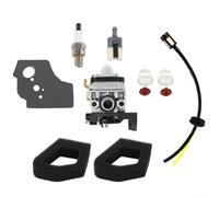 Kit de repuesto de carburador para motores Honda GX25 GX25N GX35 que soporta el funcionamiento de cortadoras de césped y cultivadores de tierra