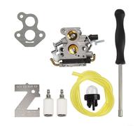 Kit de repuesto de carburador para motosierra 435 435E 440 440E, compatible con Jonsered CS2240, incluye junta de línea de combustible de imprimación, reemplaza 506450501 C1T-EL41