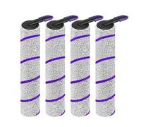 Kit de repuesto de cepillo giratorio y filtro, compatible con Rowenta X-Clean 10, Tefal X-Clean 10 y componentes de mantenimiento for aspiradoras y mopas.(Brush 4-Pack)