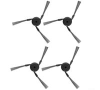 Kit de repuesto de cepillo lateral para robot aspirador Dreame para Mova P70 Pro, cubo de plástico resistente con cerdas de nailon flexibles, accesorio de limpieza de esquinas mejorado, paquete de 4