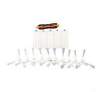 Kit de repuesto de cepillo lateral y filtro compatible con Rowenta para X-Plorer Serie 20/40/45/50 RG687 RR682 RR687 RR688 RR6875 RR7267 RR7275 RR8227 RR8275 RR8277
