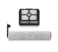 Kit de repuesto de cepillo y filtro para aspiradora H15 Pro húmedo/seco - 2 rodillos + 3 filtros + 1 cepillo de limpieza, compatible con modelo H15 Pro