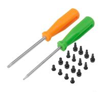 Kit de repuesto de destornillador de timbre con tornillos de seguridad para Ring Video Doorbell Pro 2 - para S2 Steel para torx Juego de herramientas para reparaciones de montaje y para intercambio de