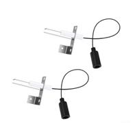 Kit de repuesto de electrodo de sensor de aguja para calentador de agua RV 93868 para Atwood GH para GC Series 6 unidades de 10 galones piezas de encendido de metal duraderas para una fácil