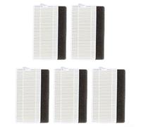 Kit de repuesto de filtro de aspiradora 5 piezas para TAMA H14 para INNOS R7 para LIHHAS LH90, ayuda a atrapar el polvo y las partículas para un mejor rendimiento de limpieza