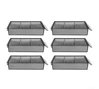Kit de repuesto de filtro HEPA para DREAME para X50 Ultra, L40s Ultra, L50 Ultra, para robot aspirador X50 Master y V50 Ultra, eliminación eficiente de polvo y caspa (6 piezas)