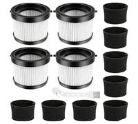 Kit De Repuesto De Filtro Lavable DCV5011H, Paquete De 12, Compatible Con DEWALT,DCV501HB, Piezas De Repuesto For Aspiradora De Mano Inalámbrica De 20V