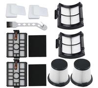 Kit de repuesto de filtro Shark Detect Pro Iw3511 Iw1111 Iw1120 Iw3611 lavable Hepa Foam Pre-motor Filtros con cepillo de limpieza 13 piezas para limpieza del hogar