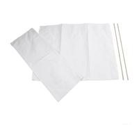 Kit de repuesto de funda de asiento de silla de lona para directores, económico y fácil de limpiar (blanco)