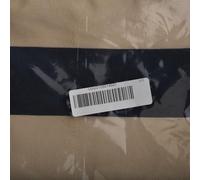 Kit de repuesto de fundas de asiento de silla de directores, fundas plegables de lona de poliéster para uso casual en sillas de jardín con diseño de barra redonda (2 juegos)