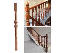 Kit de repuesto de husillos de escalera de madera, balaustres contemporáneos minimalistas para aterrizaje e inclinación