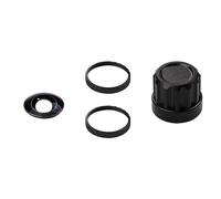 Kit de repuesto de lente Insta360 X5 - Lente de vidrio óptico HD + herramienta de aluminio - Anillo de color personalizado (negro/plateado/azul/rojo) - Fácil intercambio de bricolaje para cámara X5