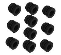 Kit de repuesto de mango de amortiguador de motosierra, enchufe anular antivibración para motosierra de gasolina, para motosierra de gasolina 52/58, 10 unidades