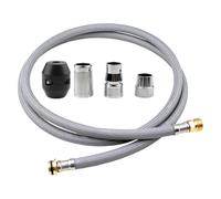 Kit de repuesto de manguera de grifo de cocina de 5 piezas compatible con grifos extraíbles Grohe 48293000, manguera rociadora flexible extraíble con conectores y peso