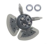 Kit de repuesto de motor para limpiadores de piscina MX6 MX8, elige entre solo motor o kit completo con rodillos (B)
