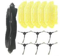 Kit de repuesto de paño de fregona para cepillo principal para aspiradora, para Karcher Rcv 3 Rv3 Robotics (B)