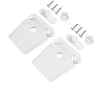 Kit de repuesto de pestillo de enfriador, cierres de plástico para enfriador con 2 postes alados y 2 postes de botón de un solo tornillo, se adapta a enfriadores de 50 a 165 cuartos de galón, parte