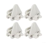 Kit de repuesto de pestillo de puerta de puente flotante, paquete de 4 para puerta de bisagra izquierda derecha de 1 a 1.25 pulgadas, pestillo de puerta de barco pontón, cierre de puerta de muelle