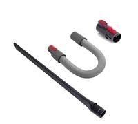 Kit De Repuesto De Piezas De Manguera De Extensión, Compatible Con Dyson, Aspiradora V7 V8 V10 V11 V12 V15, Adaptador De Manguera, Herramienta De Limpieza De Grietas Flexible(3pc set)