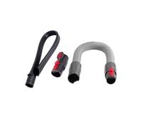 Kit De Repuesto De Piezas De Manguera De Extensión, Compatible Con Dyson V7 V8 V10 V11 V12 V15, Adaptador De Manguera Flexible for Limpieza De Grietas, Reemplazo De Herramienta(3pc set)