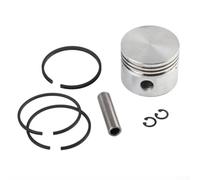 Kit de repuesto de pistón compresor de aire de metal con 3 anillos, pasador y anillo de retención, varios tamaños para accesorios de bomba de aire (42mm)