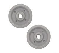 Kit de repuesto de rodillo de asiento para máquina de remo, 2 piezas, ruedas de plástico para máquinas de remo ProForm Stamina Sunny Healthrac