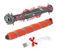Kit de repuesto de rodillo de cepillo para Shark DuoClean NV800 UV810 HV380 HV382, piezas de aspiradora ABS con cepillos principales y pequeños, paquete de 3 accesorios naranjas