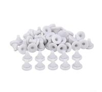 Kit de repuesto de sello de silicona para cabezal de ducha, 50 piezas para múltiples instalaciones de ducha de rendimiento consistente