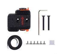 Kit de repuesto de sensor de filamento para Flashforge Adventurer 5M Pro y AD5M, adaptador de detección fotoeléctrica con pin de metal, parada automática para sin filamento, negro