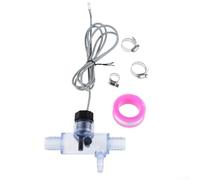 Kit de repuesto de sensor de interruptor de flujo de 24 V para calentador de spa para jacuzzis para detección de flujo de agua de baño, totalmente montado en línea (2560-040)