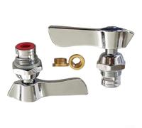 Kit de repuesto de válvula de grifo, kit de reparación de disco de 1/4 de giro con núcleo de válvula de cobre de 51 mm de altura, cartucho de grifo de cuarto de vuelta para fregadero de baño, cocina
