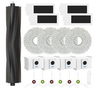 Kit de repuesto for aspiradora ECOVACS T20 for Omni Max Pro for aspiradora Ecovacs T20 Max, accesorios de repuesto con cepillo principal, cepillos laterales, filtros, mopas y bolsas for polvo/345