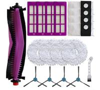 Kit de repuesto for aspiradora robot Eureka J15 Pro Ultra. Incluye bolsa, cepillo principal, cepillos laterales, filtros, paños y cepillo de limpieza (A) (A).