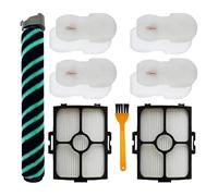 Kit De Repuesto For Filtro De Cepillo Principal A61I, Compatible Con Aspiradoras De Escoba Con Cable Shark HZ4002, Con Filtros De Espuma Y Fieltro.