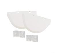 Kit de repuesto para ala de piscina y zapata AXV414604WHP para limpiador Hayward, incluye 2 alas y 4 zapatos