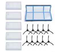 Kit de repuesto para aspiradora MEDION MD 18500 MD 18600 MD18501 MD16192 con malla de prefiltro y cepillos