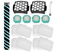 Kit de repuesto para aspiradora vertical Shark LA802 Detect Pro Lift-Away Clean: rodillo de cepillo, 2 HEPA + 4 filtros de fieltro de espuma, 4 cartuchos neutralizadores y cepillo de limpieza