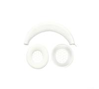 Kit de repuesto para diadema y almohadillas para orejas para auriculares de juego, almohadillas de sudor compatibles con Razer BlackShark V2 para Cloud II para SteelSeries para Arctis (blanco para V2X